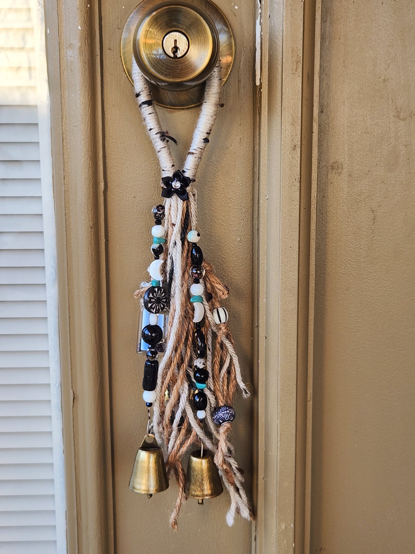 Witches Bells-Black Doorknob